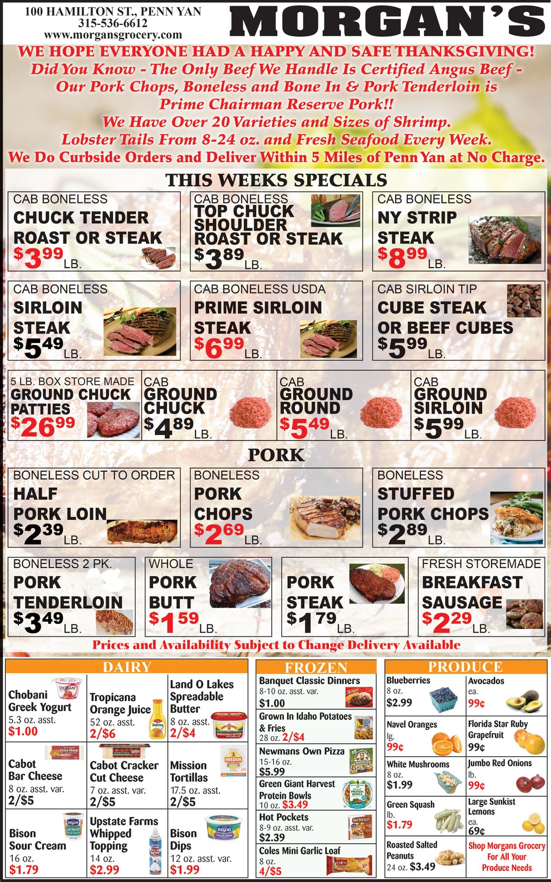 Weekly grocery specials in Penn Yan, NY Grocery